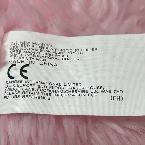 NEW EASTER BUNNY PLUSH PINK - Picture 5 of 6